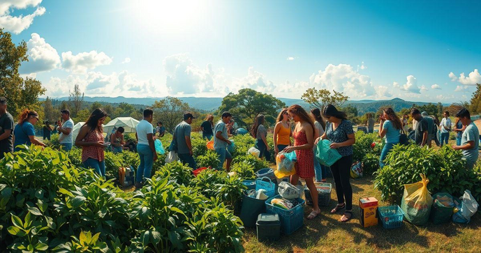 Coleta de material reciclável como prática essencial para a sustentabilidade